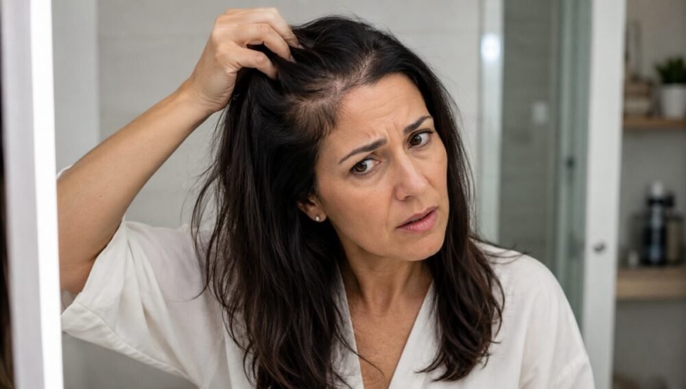 Queda de cabelo na menopausa