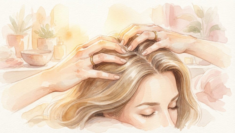 Óleos naturais para cabelo depois dos 50